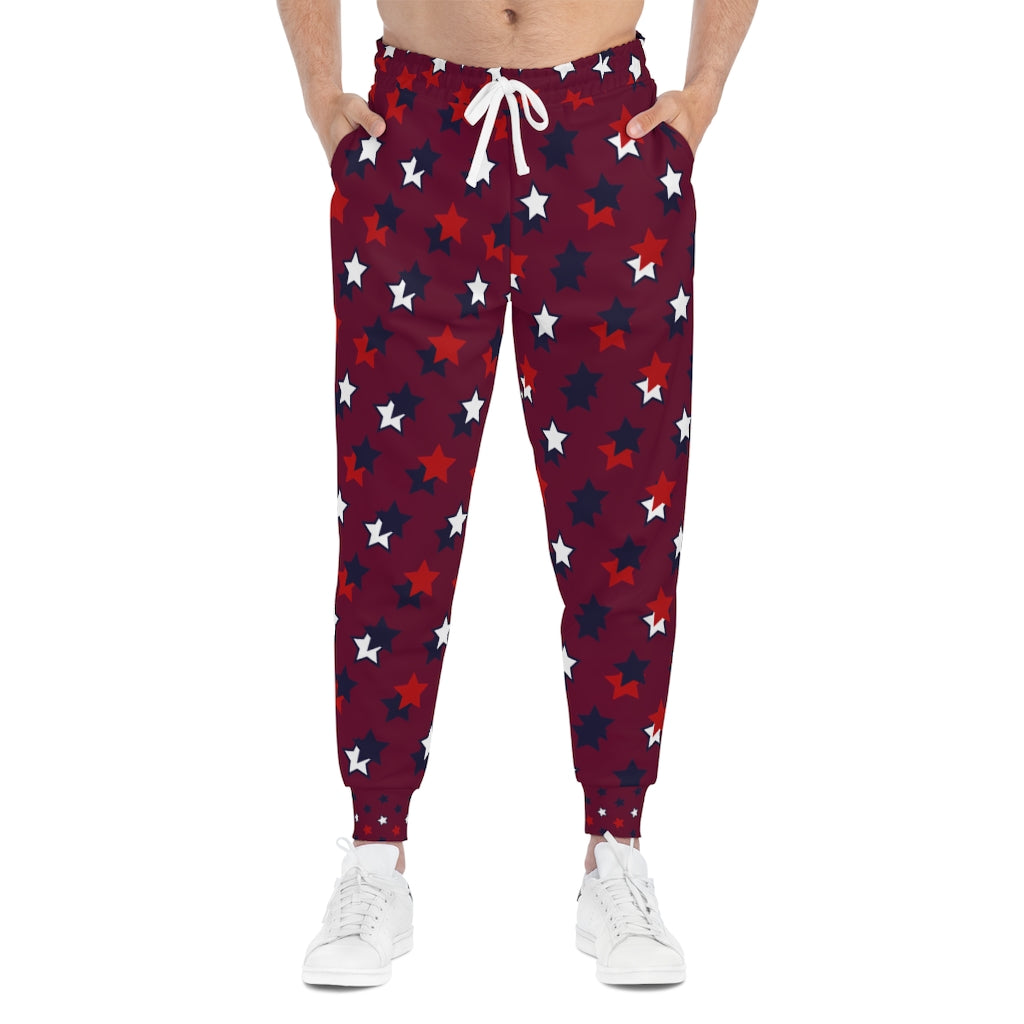 Unisex AOP Starry Marsala Joggers