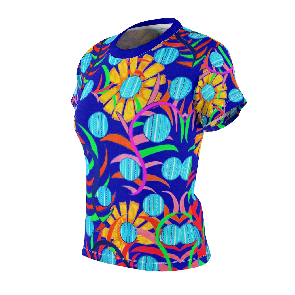 Sunflower AOP Electric Blue T-shirt