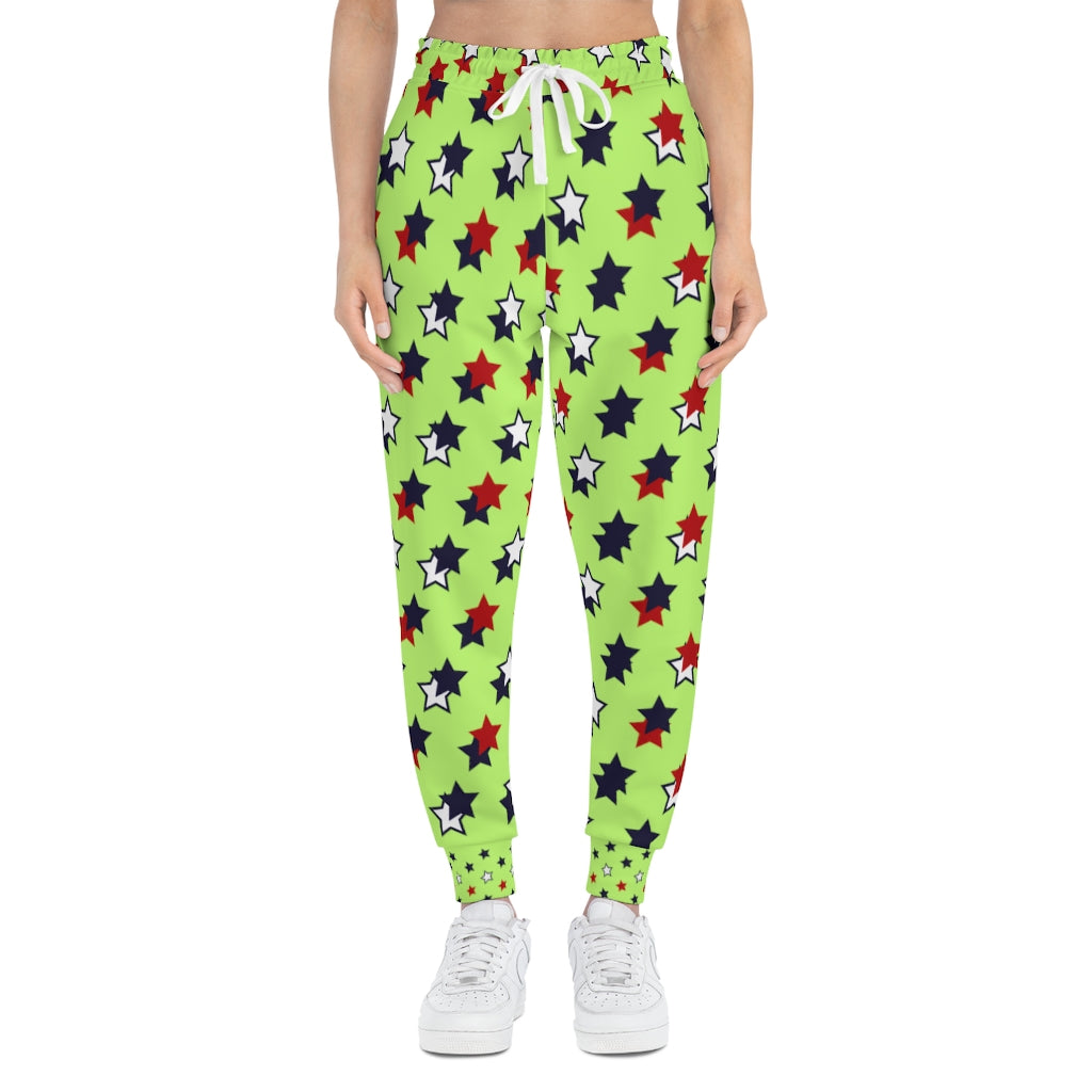 Unisex AOP Starry Lime Joggers