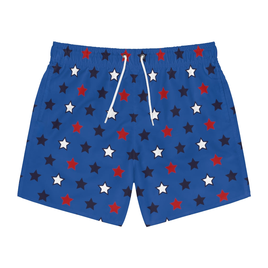 Men's Starboy Blue Swimming Trunks