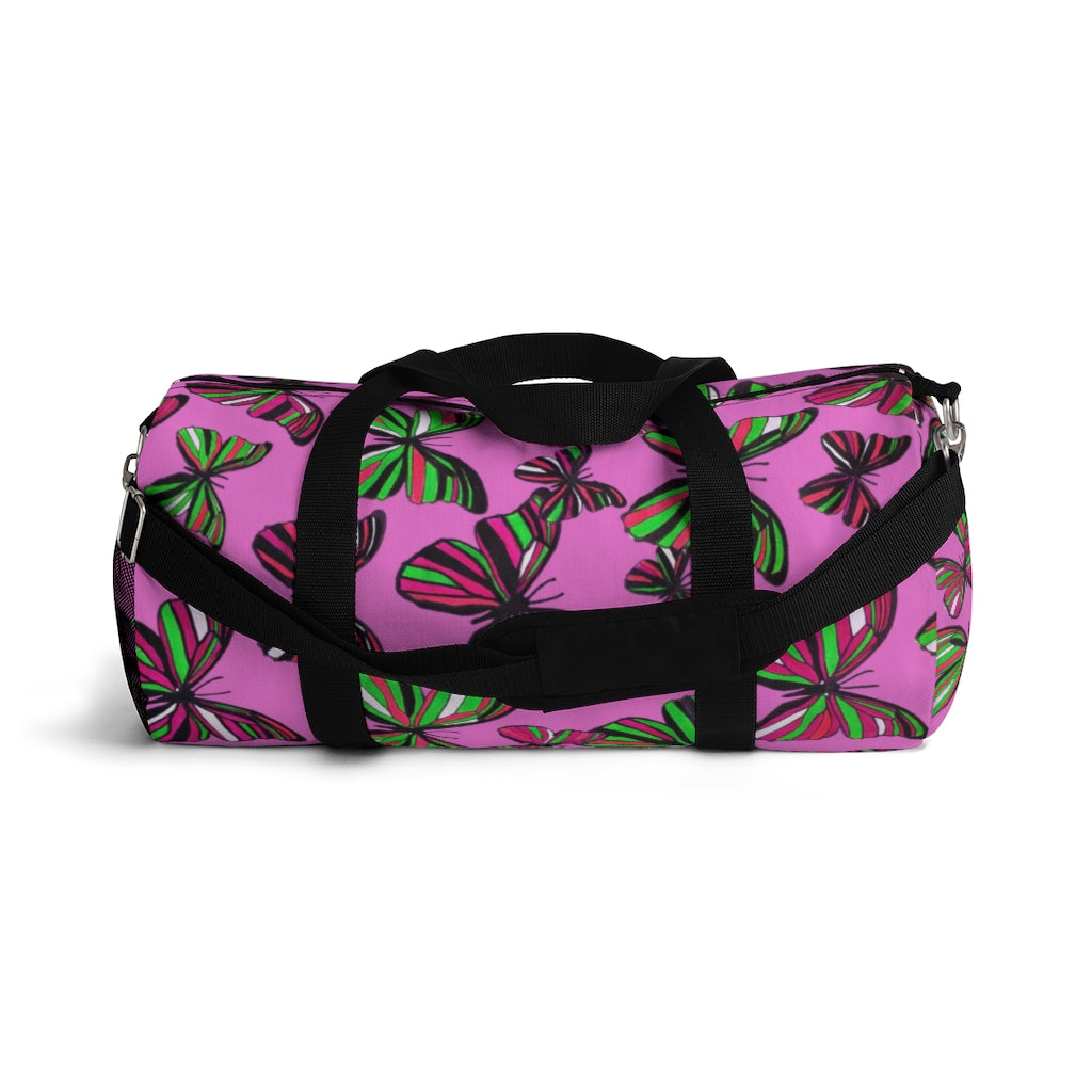 Butterflies Rose Duffel Bag