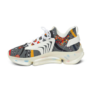 Ash Grey Wildly Wicked OTT Women's Mesh Knit Sneakers