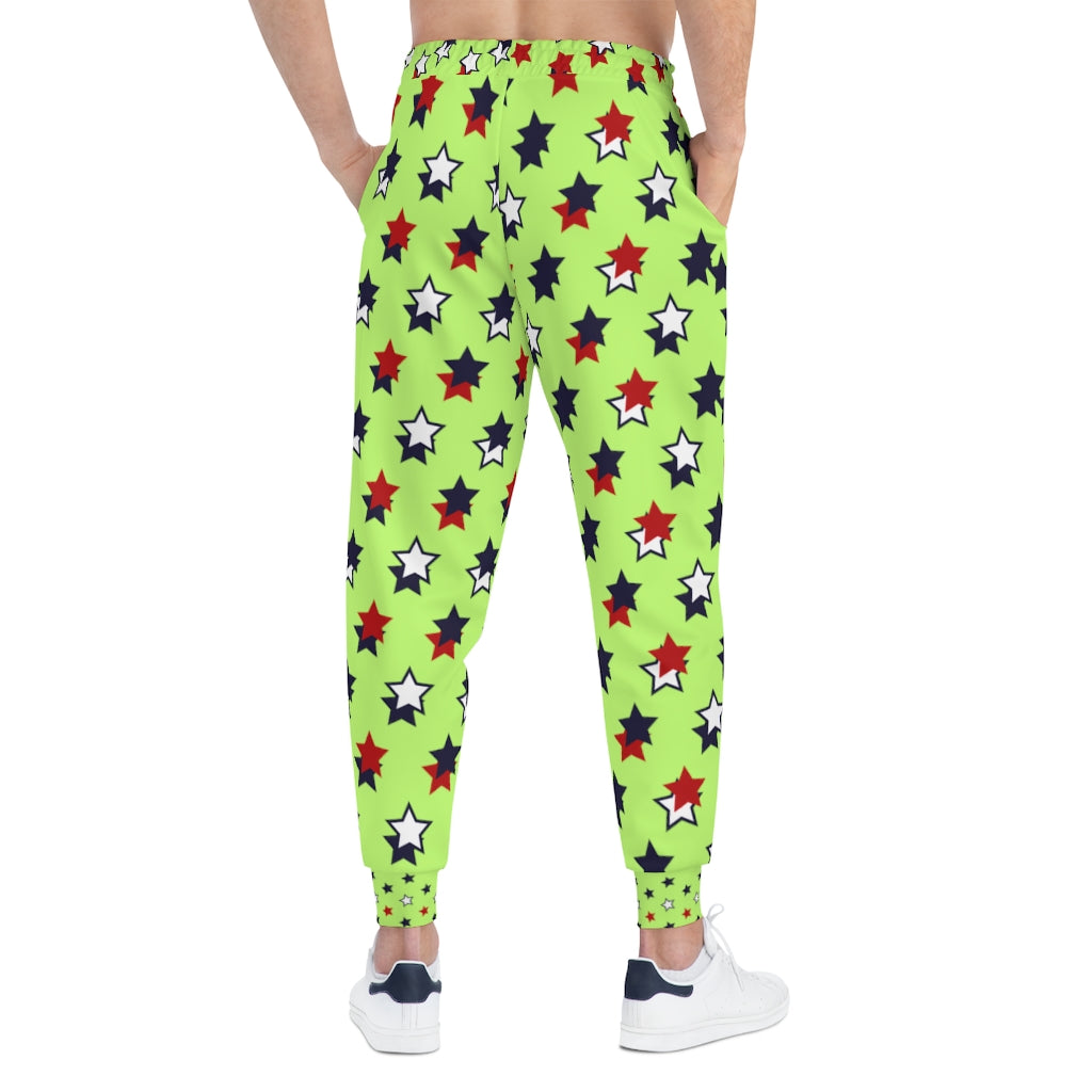 Unisex AOP Starry Lime Joggers