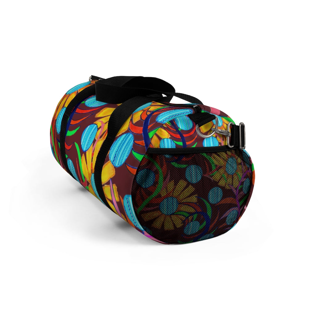 Sunflower Marsala Duffel Bag