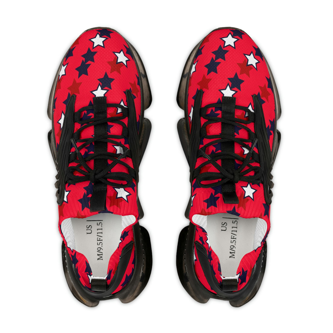 Red Starboy OTT Men's Mesh Knit Sneakers