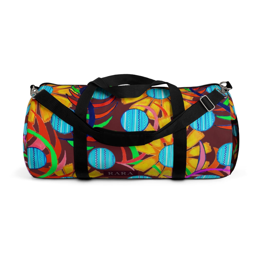 Sunflower Marsala Duffel Bag