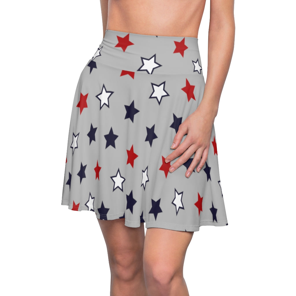 Stargirl Slate Grey Skater Skirt