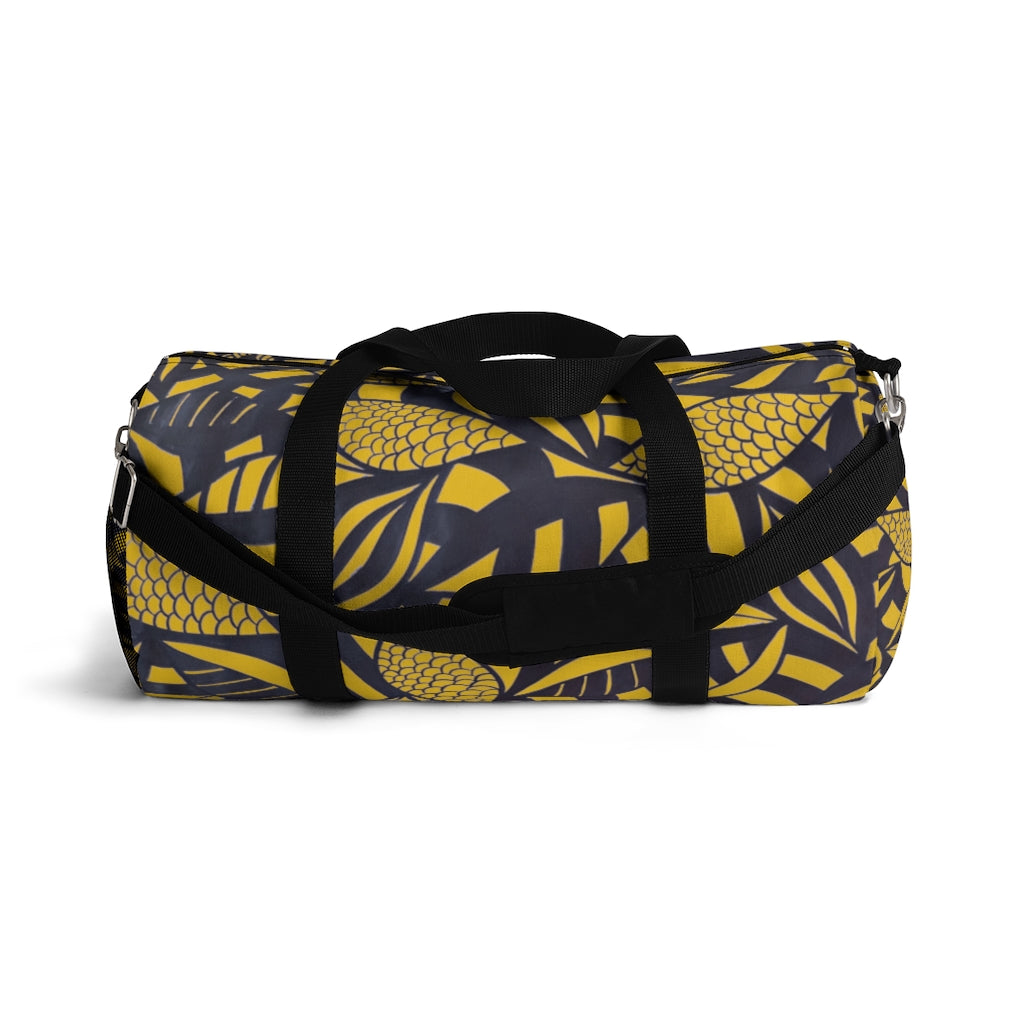 Tropical Minimalist Yellow Duffel Bag