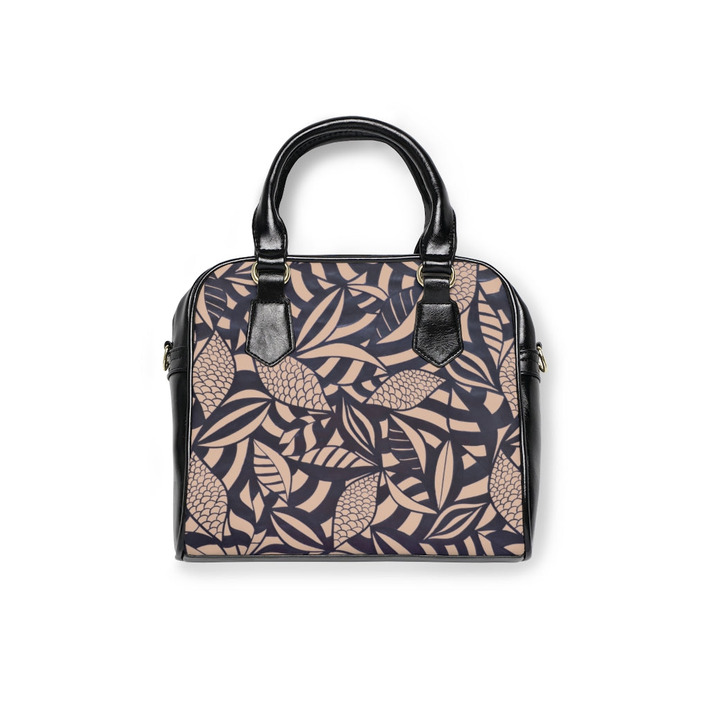 Nude Tropical Minimalist AOP Handbag