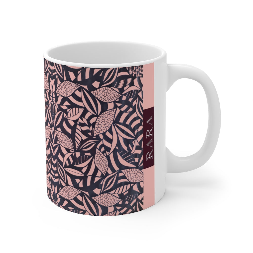 Tropical Minimalist Blush Mug 11oz