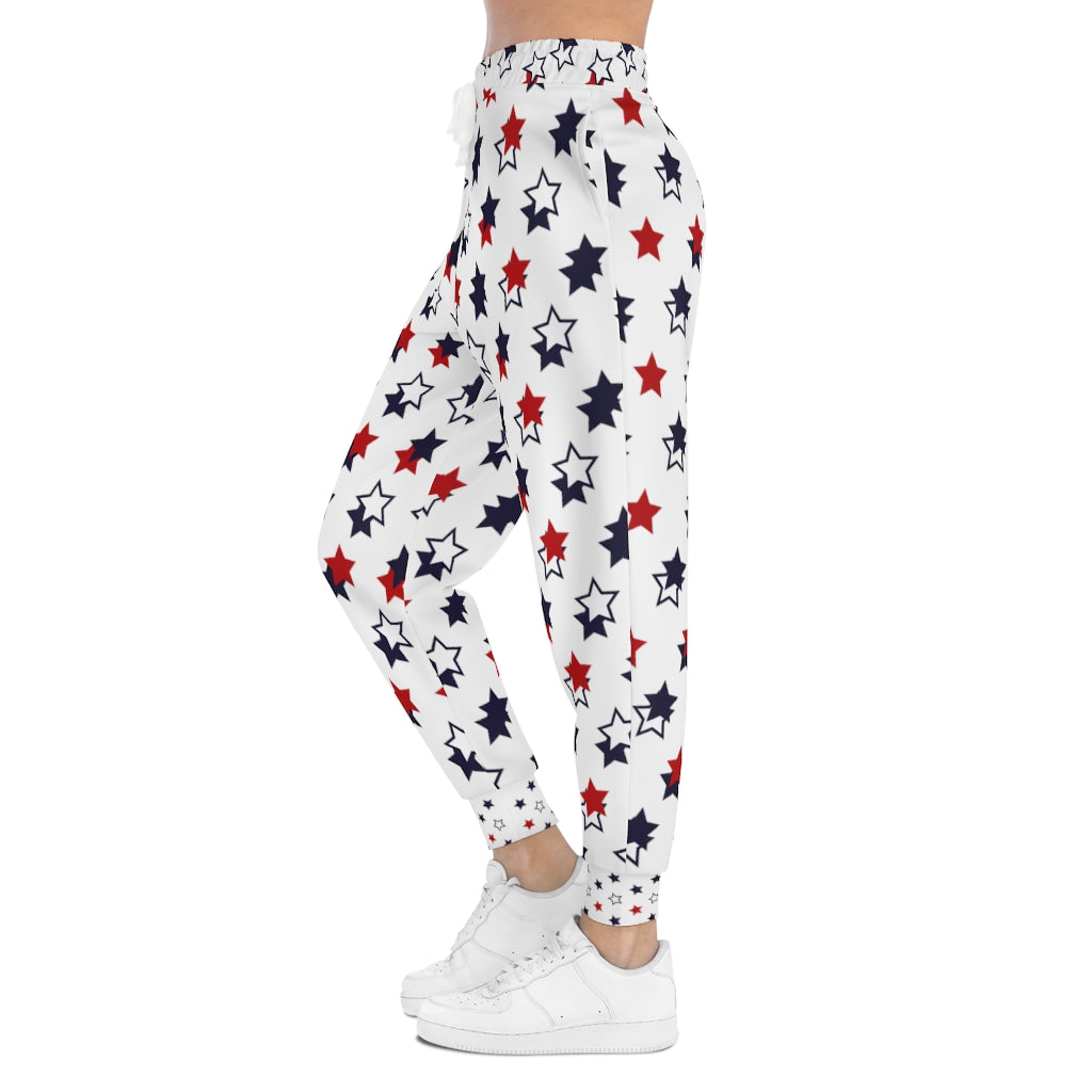 Unisex AOP Starry White Joggers