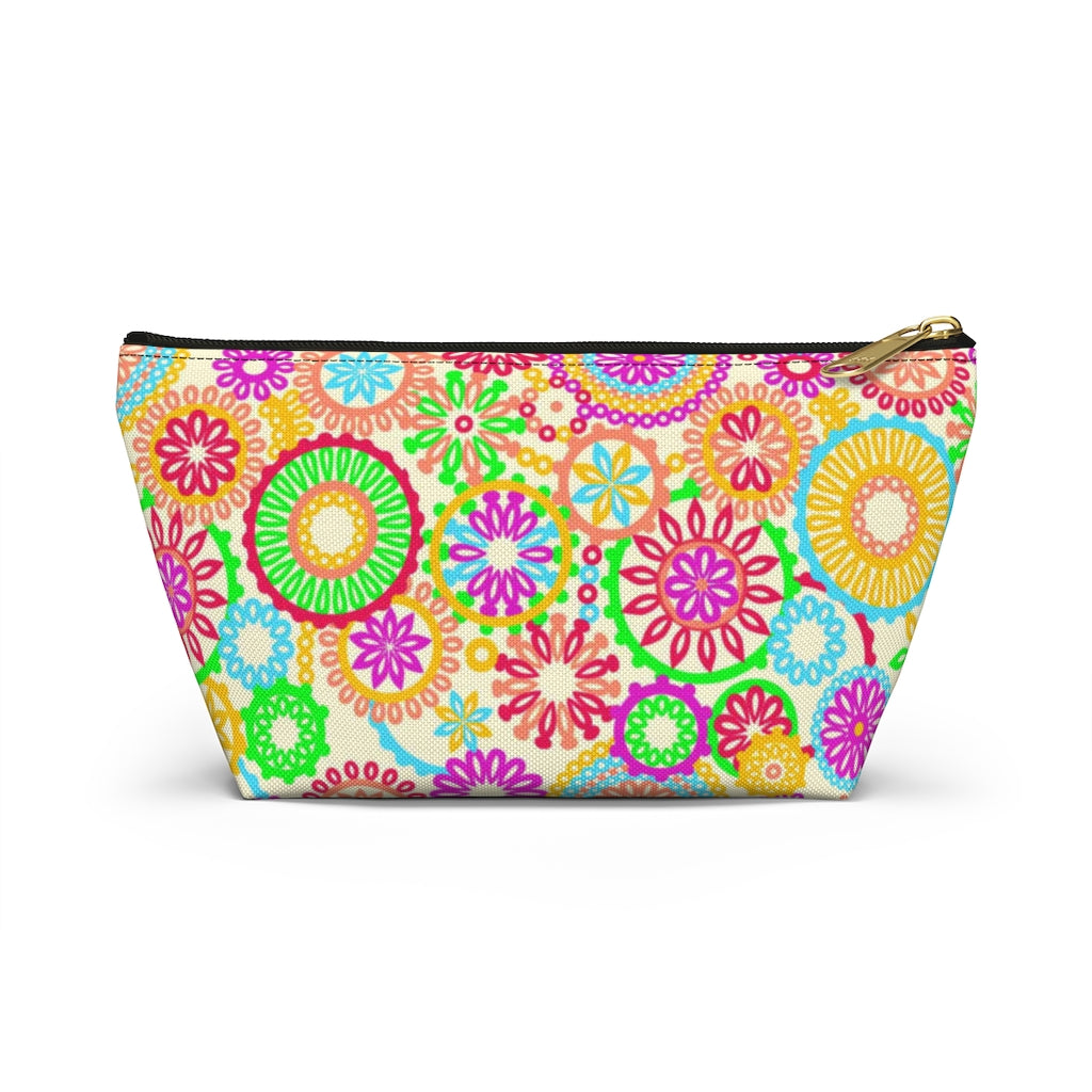 The 70's Vibe Lemon Accessory Pouch