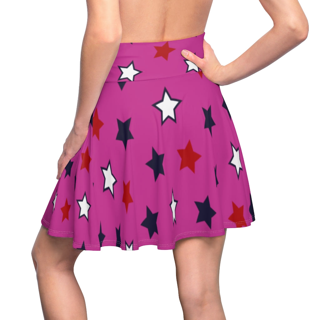 Stargirl Pink Skater Skirt