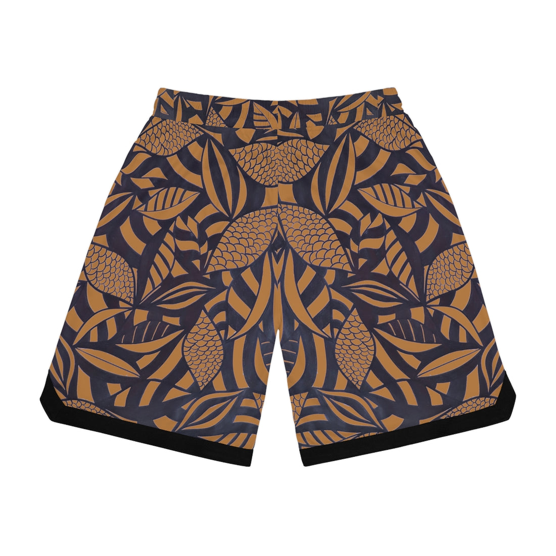 Tussock Tropical Minimalist Basketball Rib Shorts (AOP)