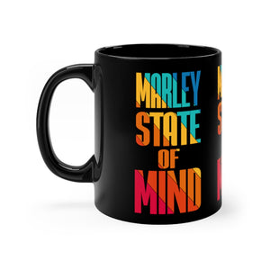 Black Marley Multi Print Mug 11oz