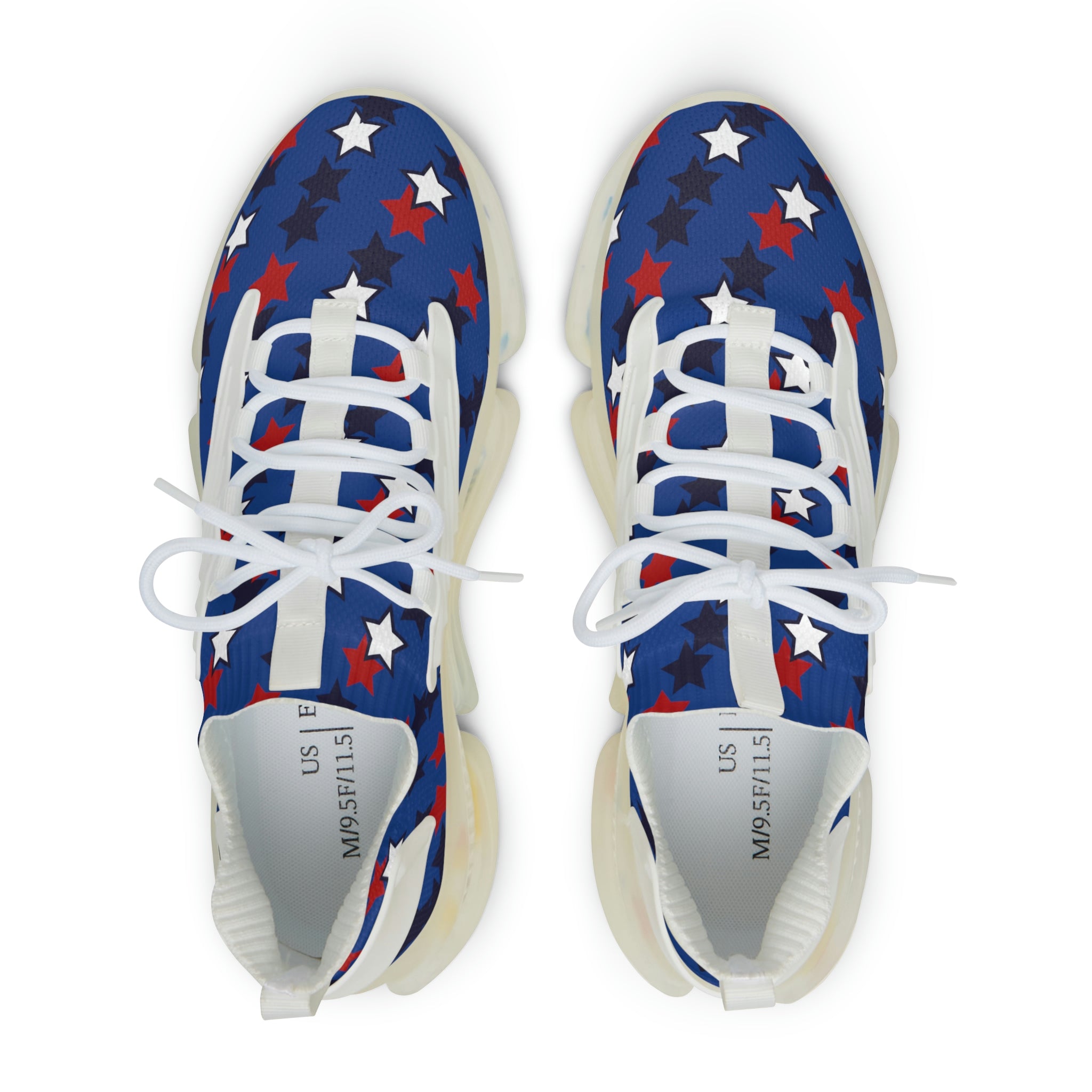 Blue Starboy OTT Men's Mesh Knit Sneakers