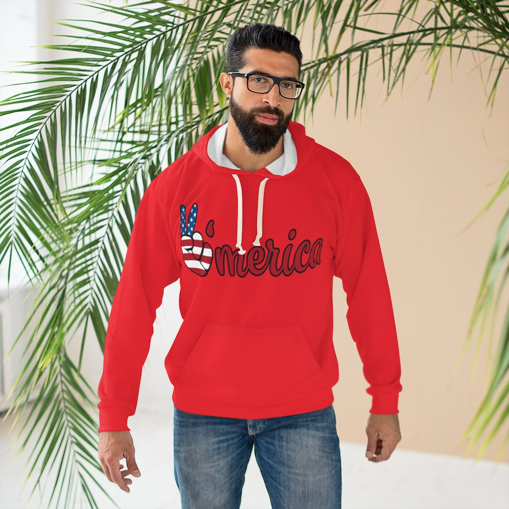 Washington Red Pullover Hoodie