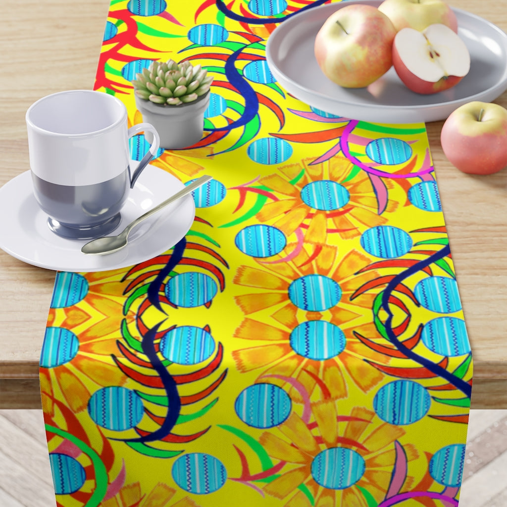 Sunflower Canary Table Runner