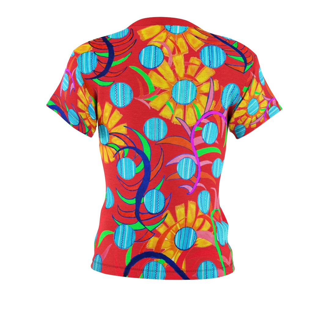Sunflower AOP Red T-shirt