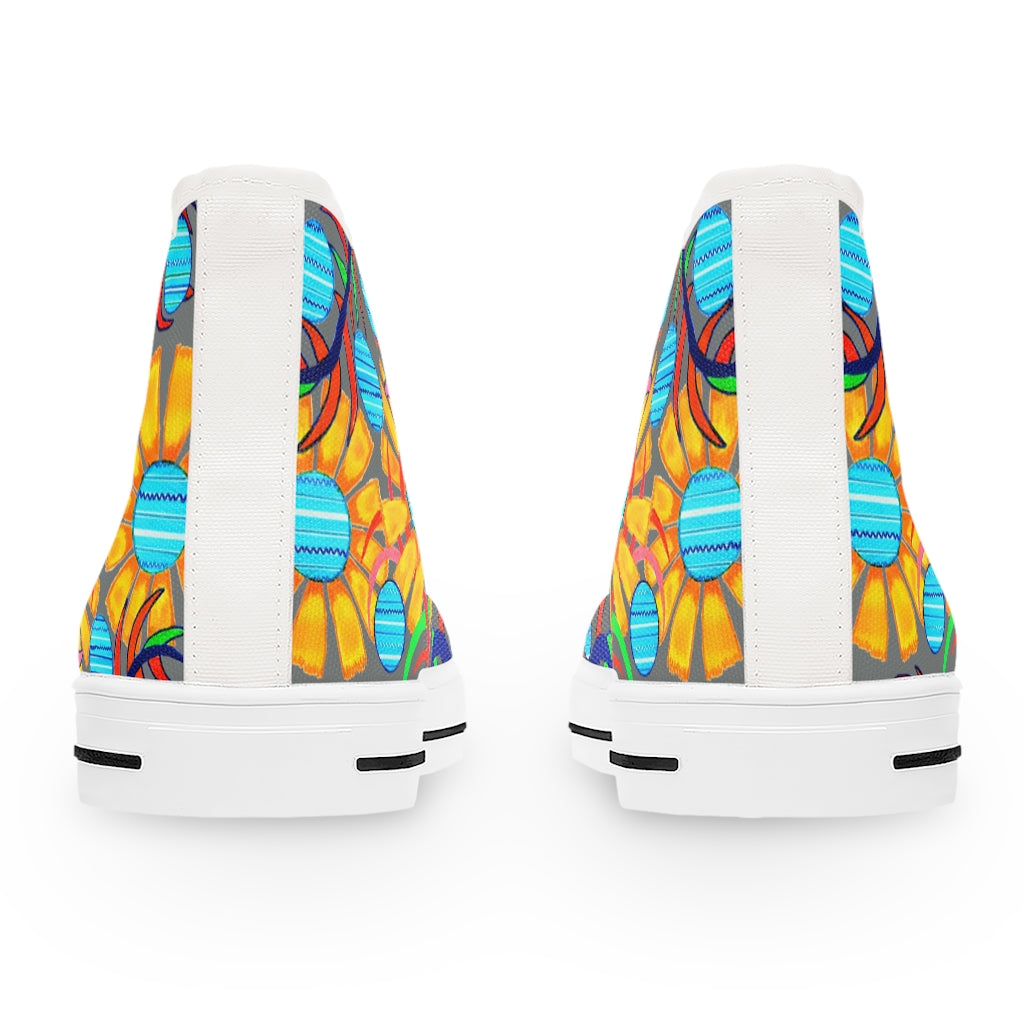 Ash Sunflower Women's High Top Sneakers