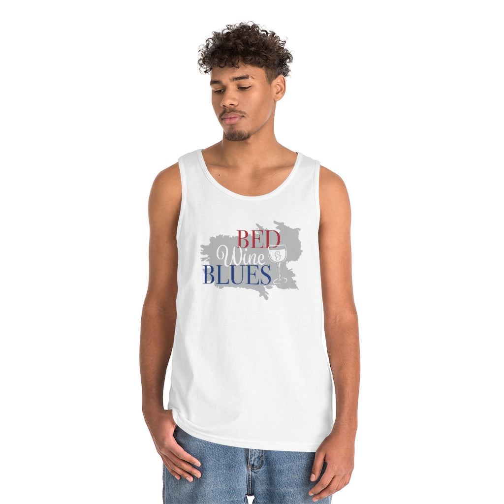 Unisex Bed & Wine Tank Top