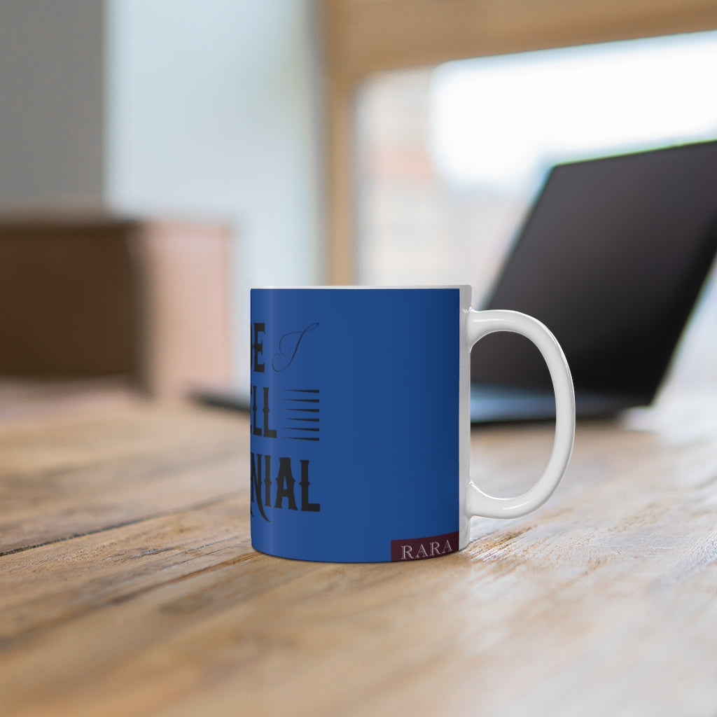 Millennial Royal Blue Ceramic Mug 11oz