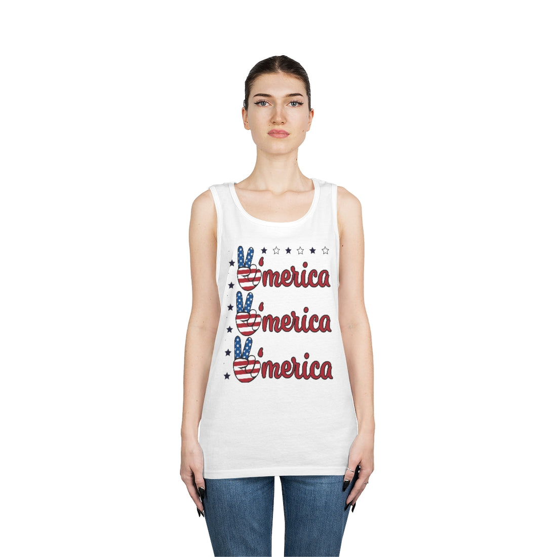 American Love Unisex Tank Top