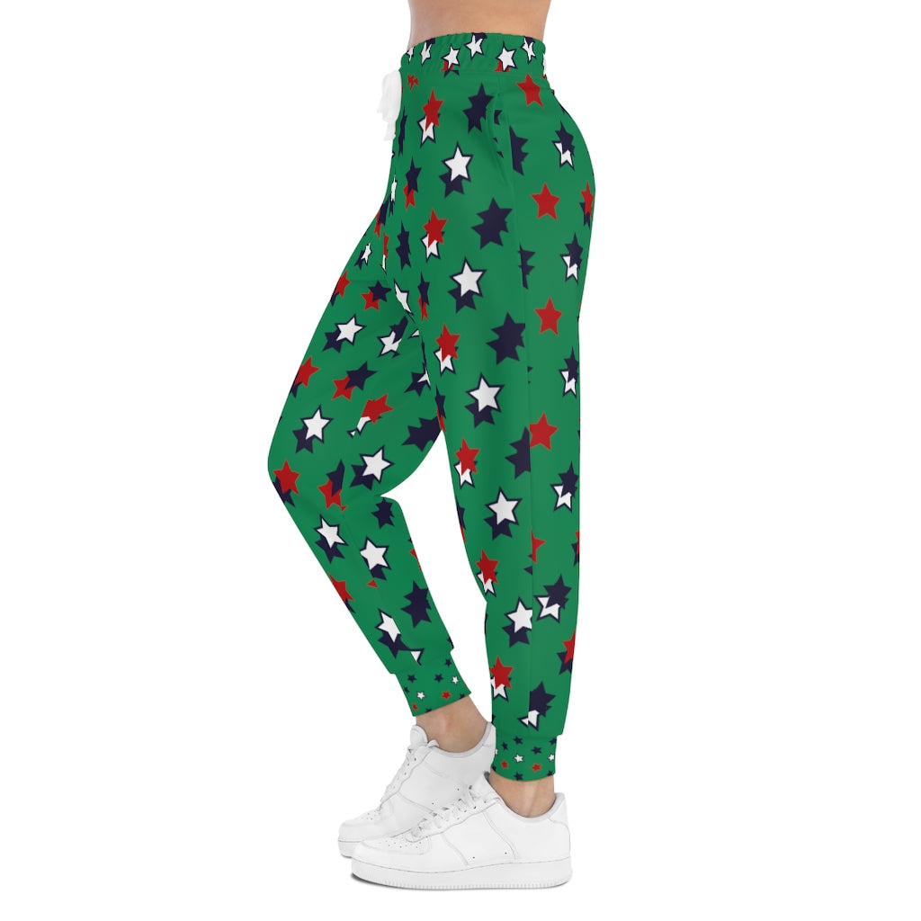 Unisex AOP Starry Emerald Joggers