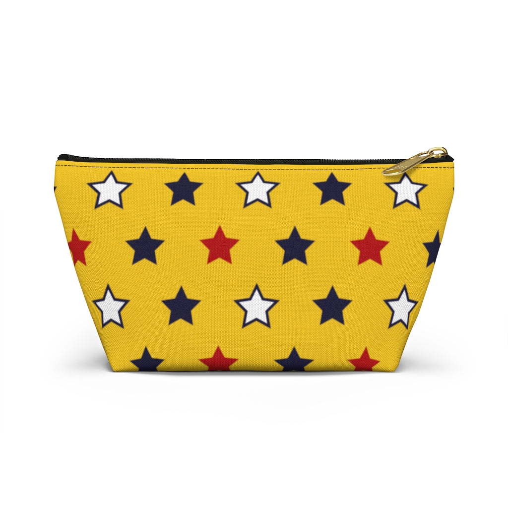 Starry Yellow Accessory Pouch