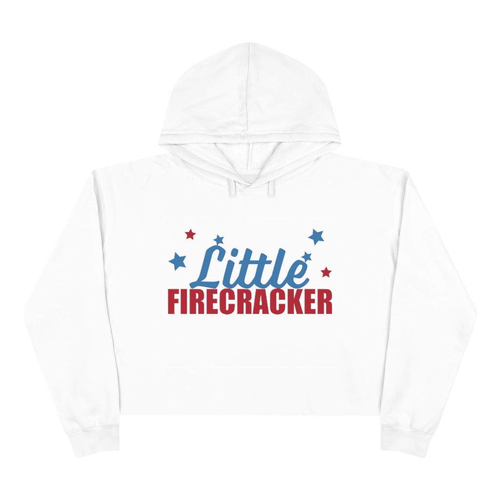 Firecracker Crop Hoodie