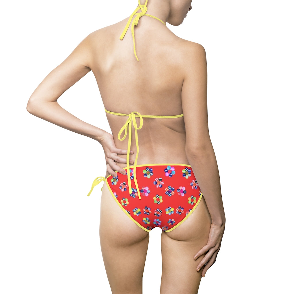 Vermillion Candy Florals Bikini