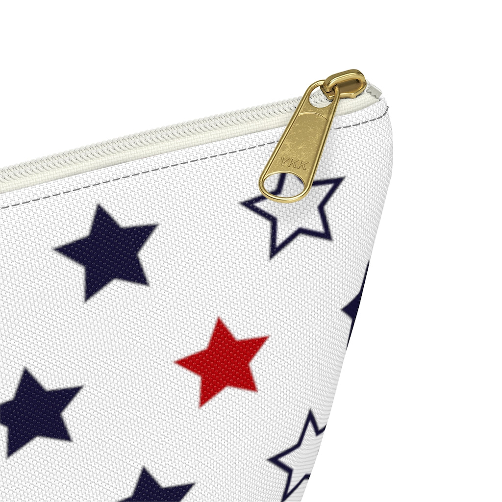 Starry White Accessory Pouch