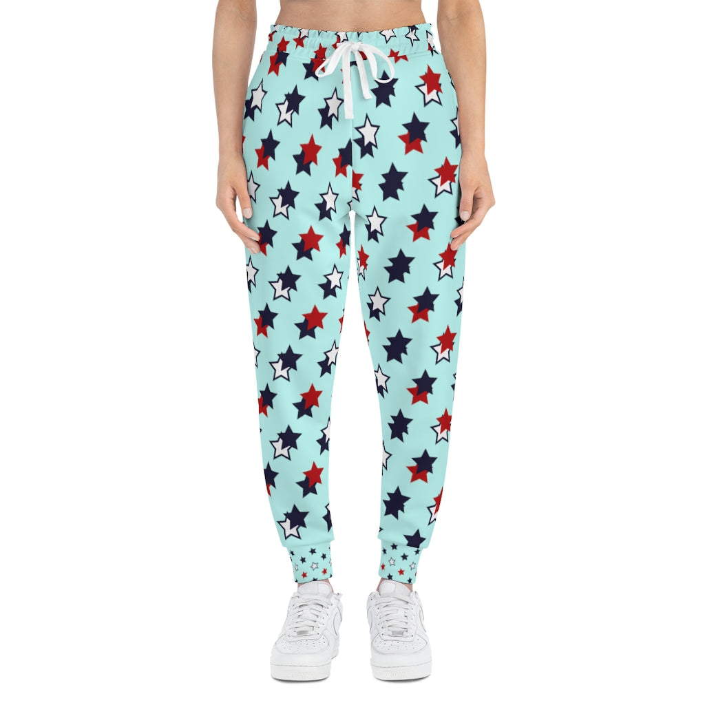 Unisex AOP Starry Powder Blue Joggers