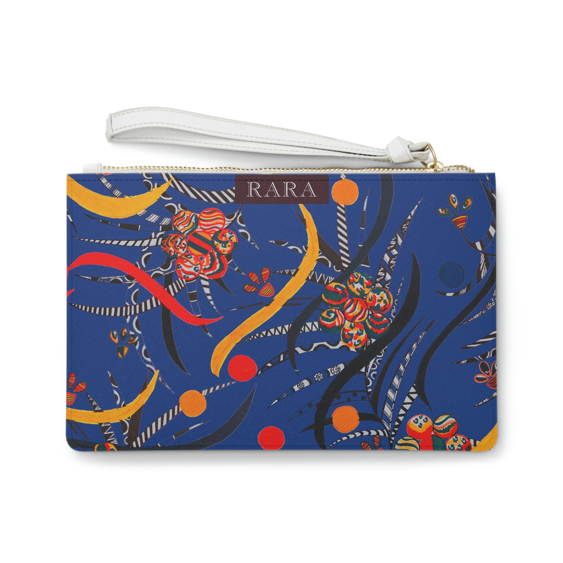 Royal Blue Wilderness Clutch Bag