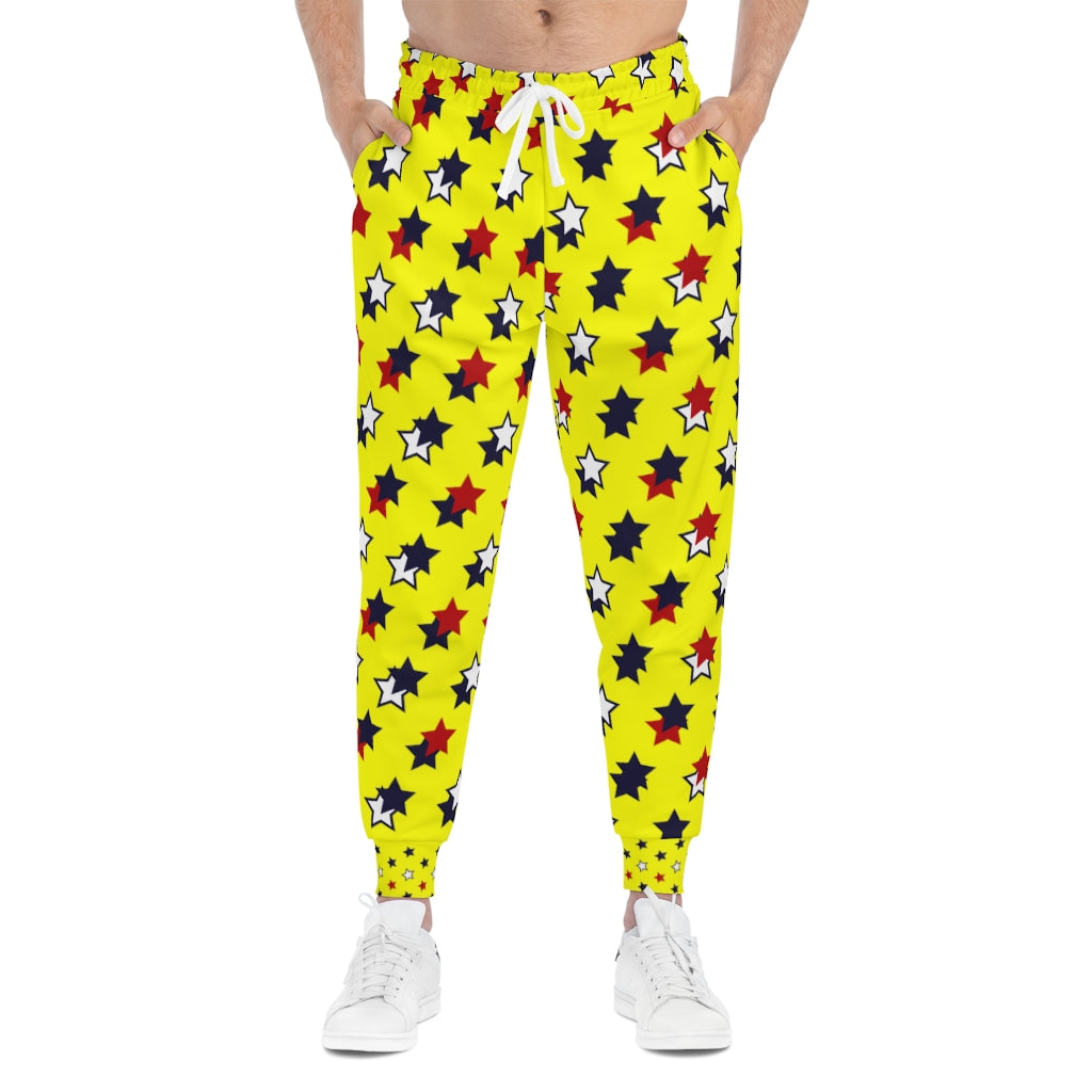 Unisex AOP Starry Canary Joggers