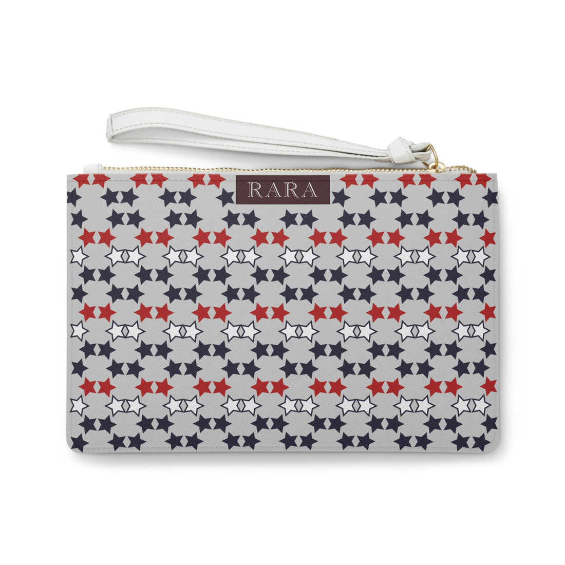 Slate Star Print Clutch Bag