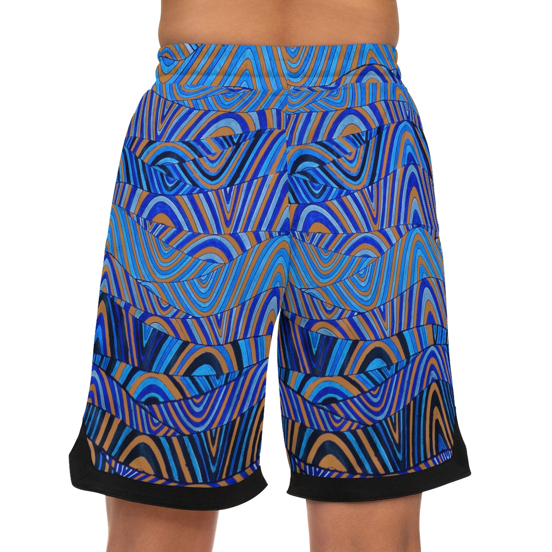 Tussock Sonic Basketball Rib Shorts (AOP)