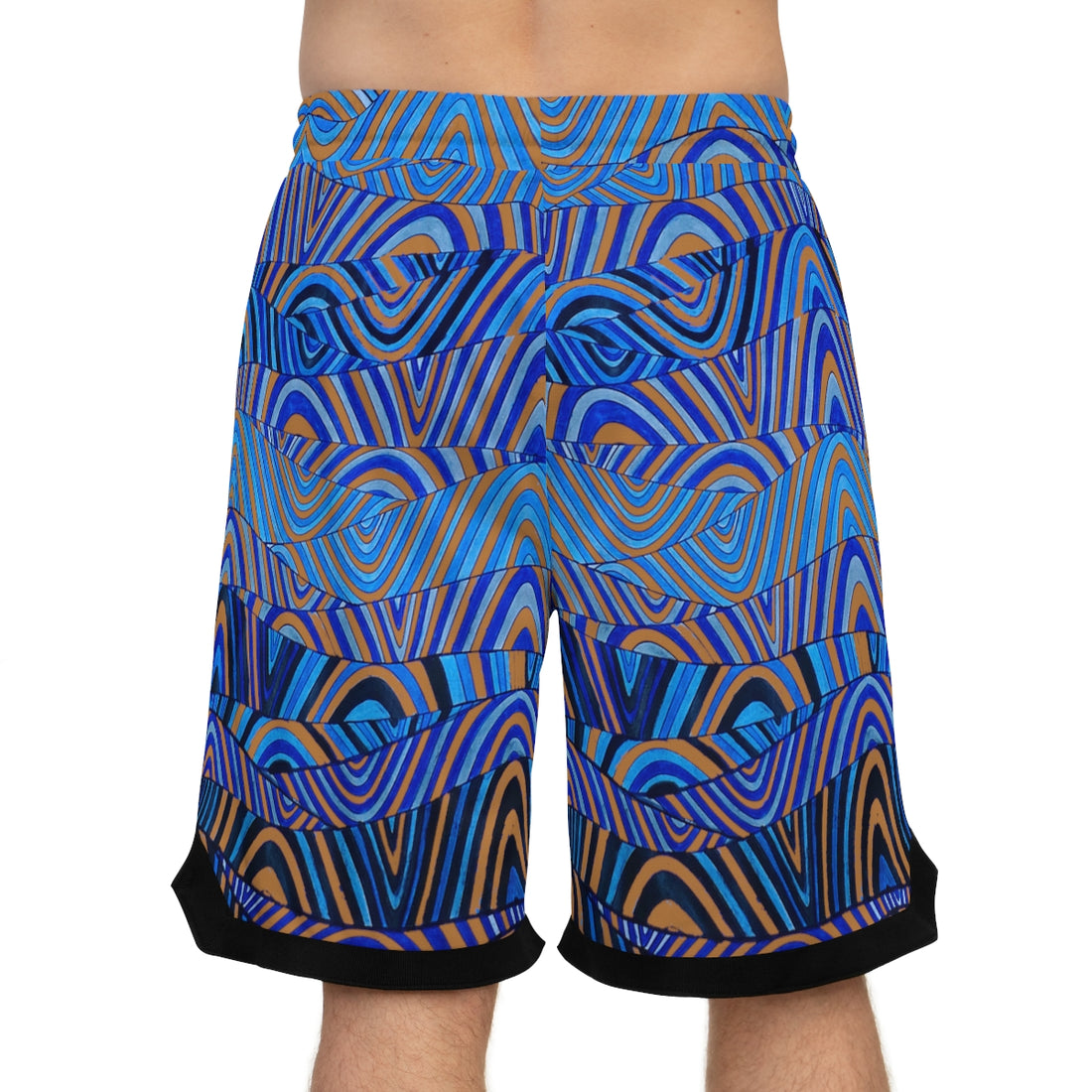 Tussock Sonic Basketball Rib Shorts (AOP)