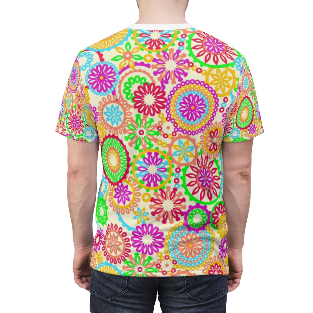 70s Hippie Print Unisex T-shirt