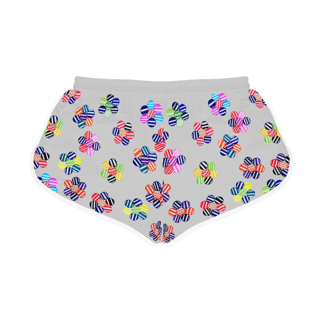 Slate Candy Florals Relaxed Shorts