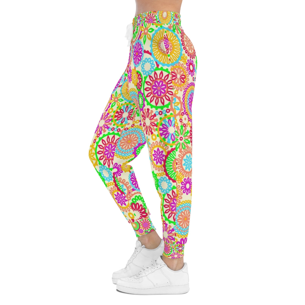 Unisex AOP 70s Lemon Joggers