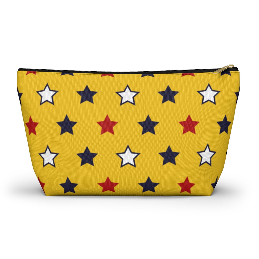 Starry Yellow Accessory Pouch