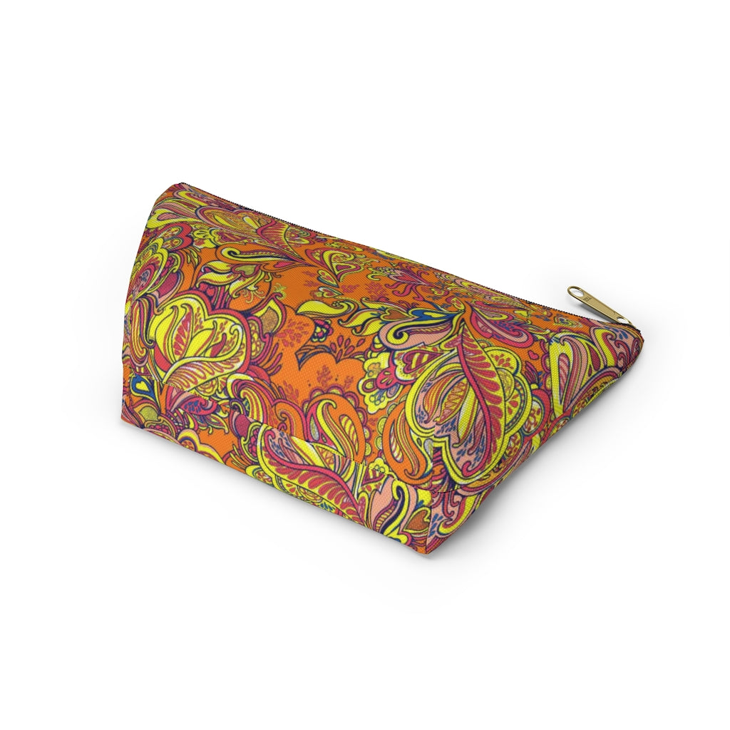 Paisley Hearts Accessory Pouch