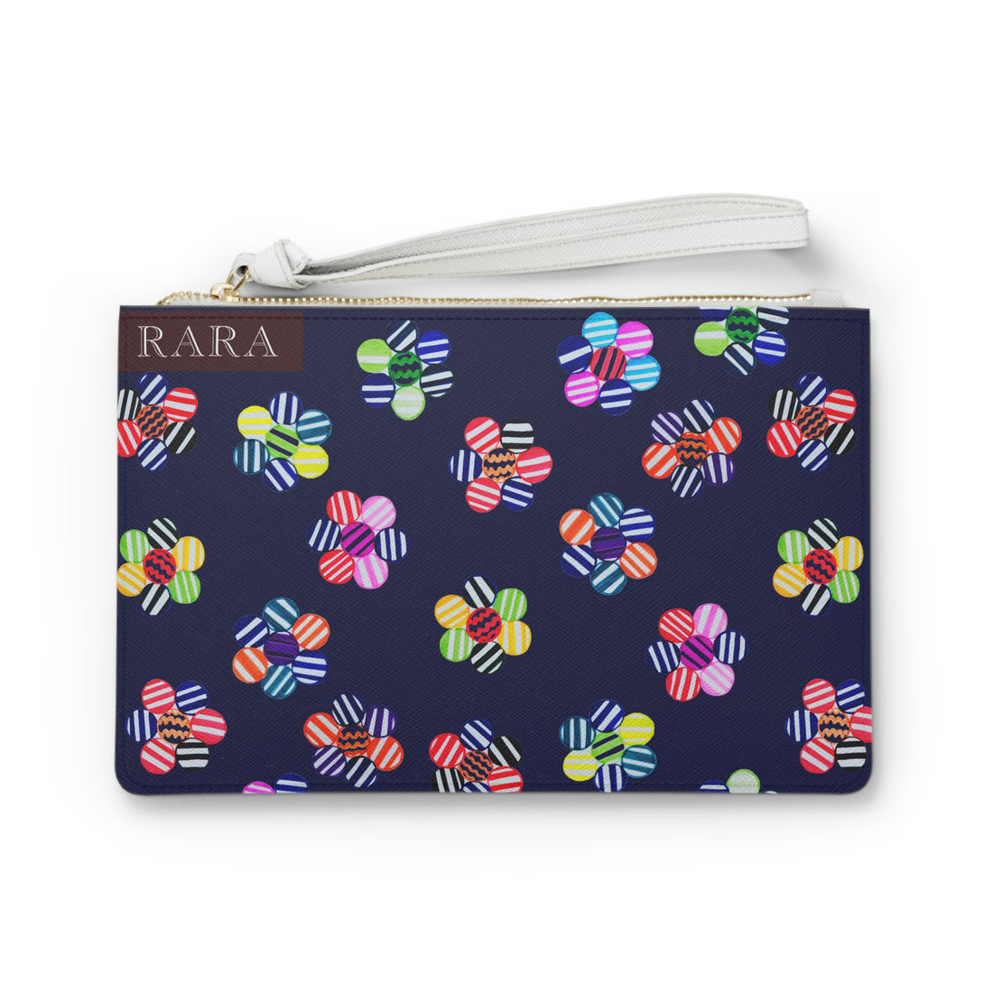 Ink Candy Florals Clutch Bag