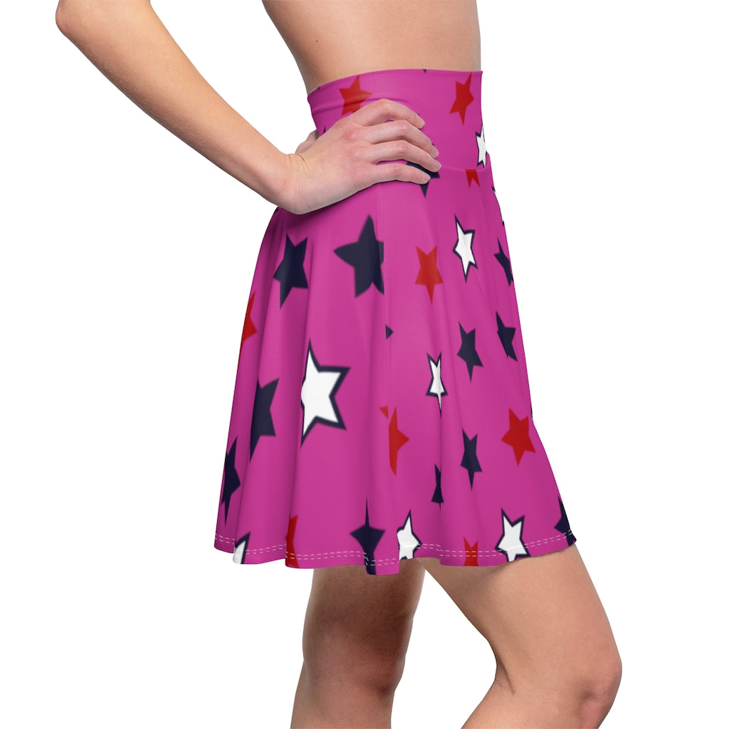 Stargirl Pink Skater Skirt