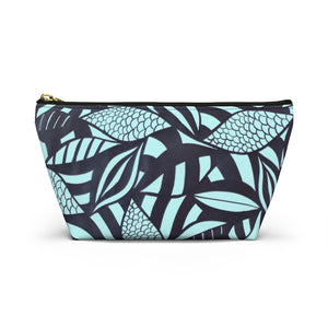 Icy Tropical Minimalist Accessory Pouch