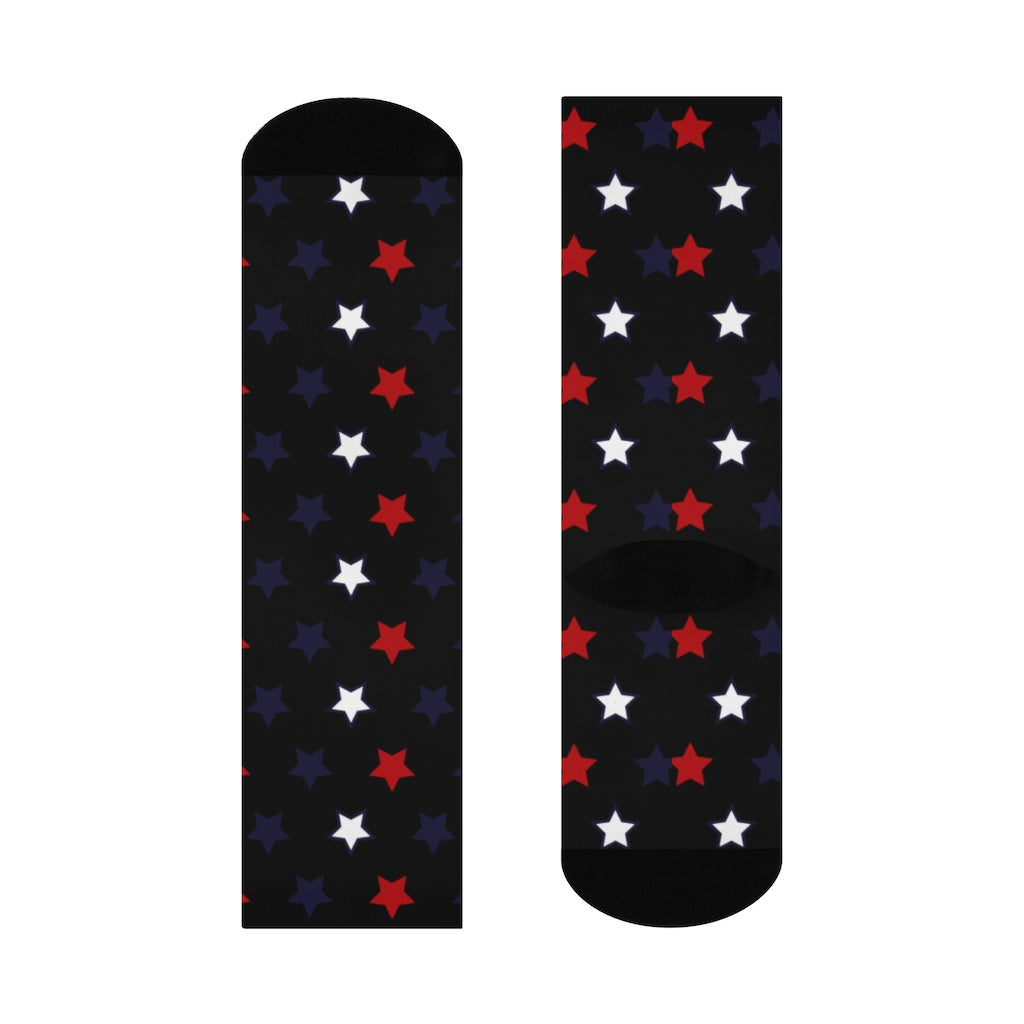 Starry Black Socks