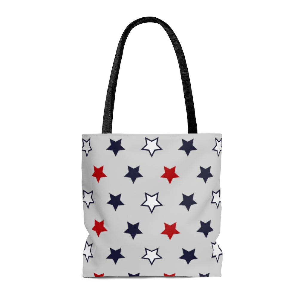 AOP Star Girl Slate Tote Bag