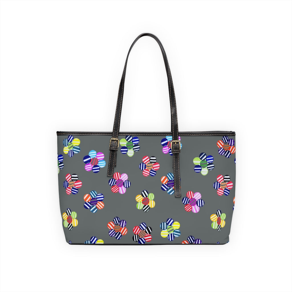 Ash Candy Florals PU Leather Shoulder Bag