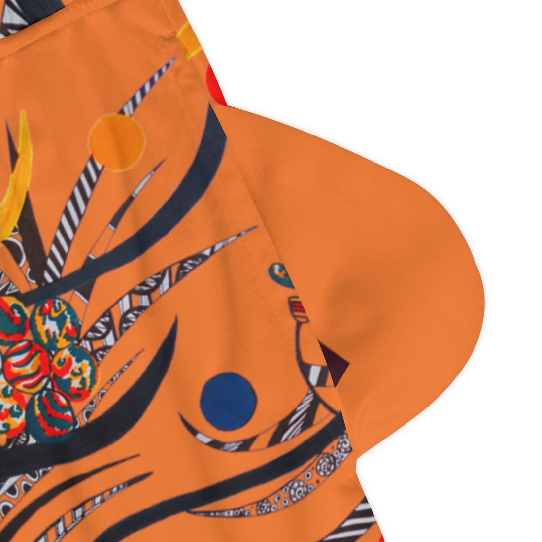 Peach Wilderness Basketball Rib Shorts (AOP)